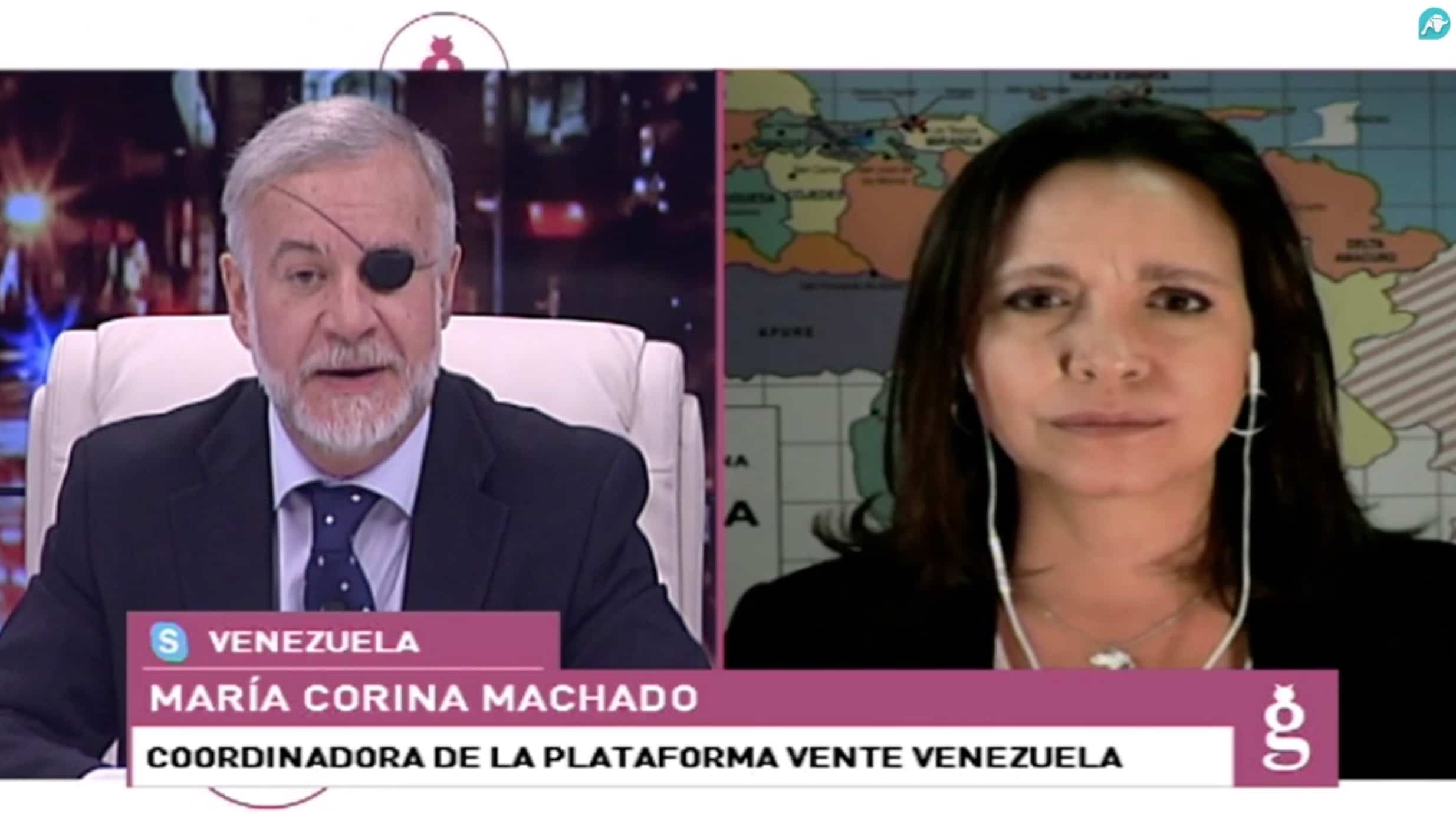 Entrevista a María Corina Machado, coordinadora de la plataforma ‘Vente Venezuela’