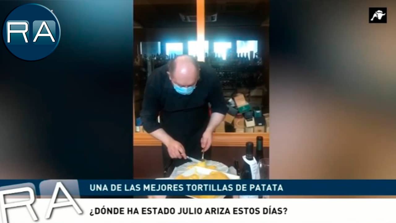 Julio Ariza descubre una de las mejores tortillas de patata