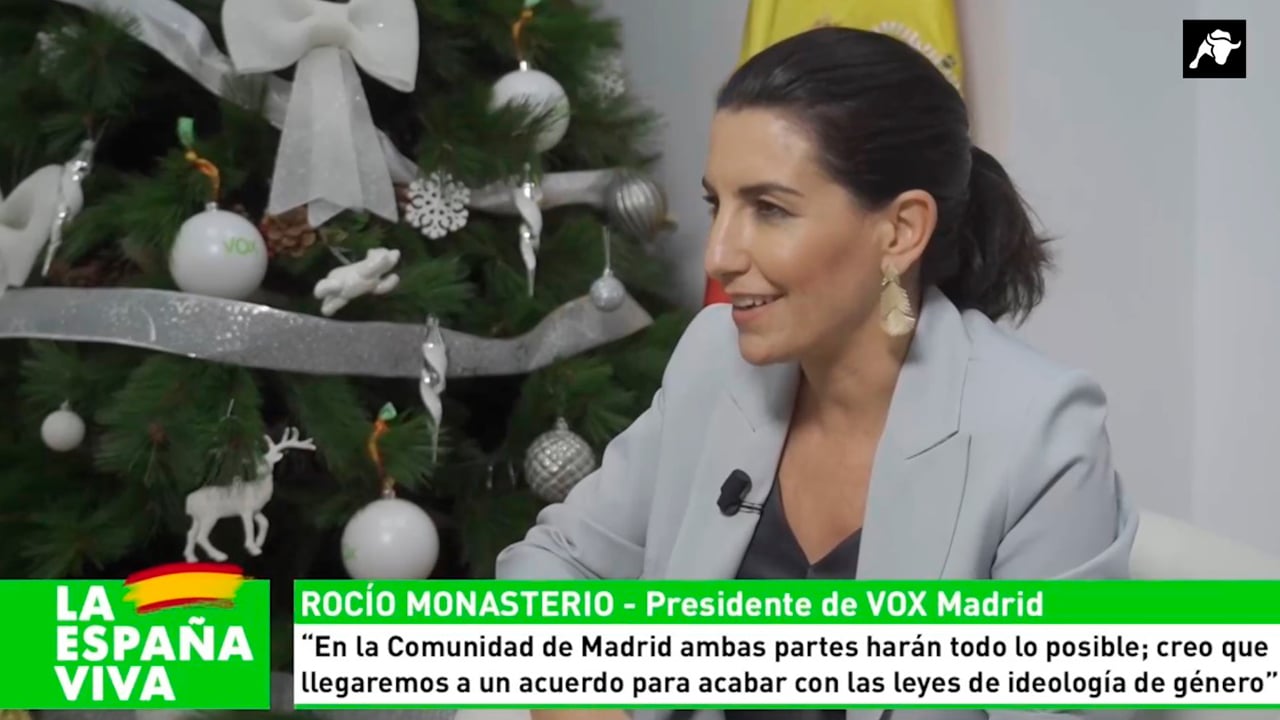 Entrevista completa a Rocío Monasterio en La España Viva | 05/12/21