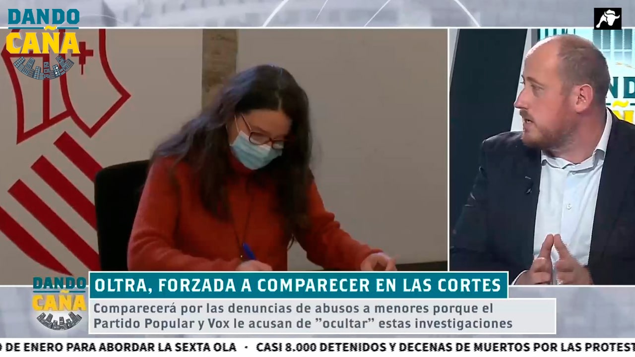 David García (VOX) pide la dimisión de Mónica Oltra por los abusos a menores tutelados
