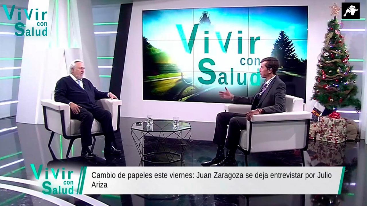 Juan Zaragoza se deja entrevistar por Julio Ariza