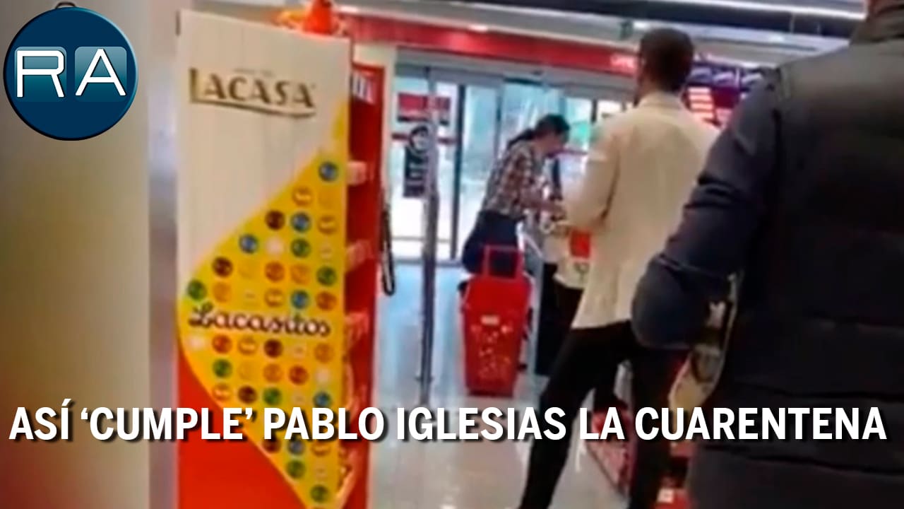 Así está ‘cumpliendo’ Pablo Iglesias la cuarentena