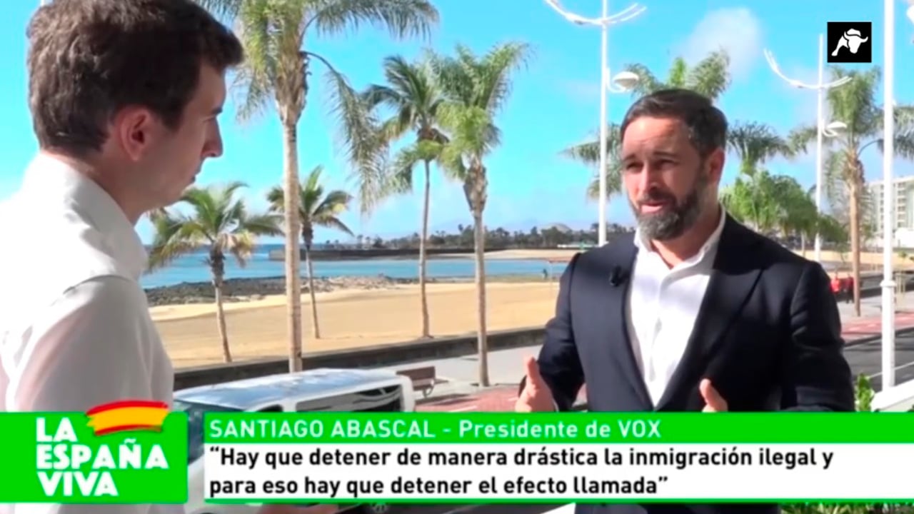 Inmigración ilegal: entrevista a Santiago Abascal