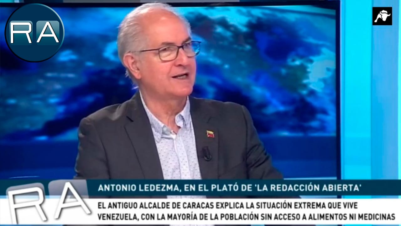 Antonio Ledezma, antiguo alcalde de Caracas, explica la situación extrema que vive Venezuela