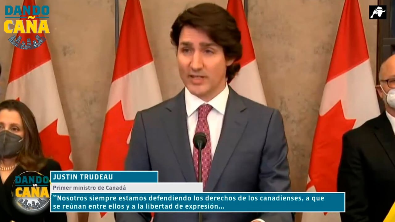 Trudeau sale del armario tras su silencio e invoca la Ley de Emergencia para frenar las protestas