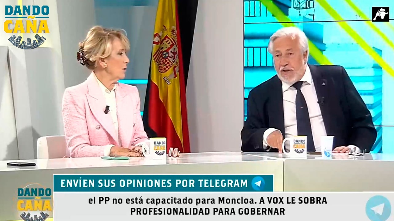 Rifirrafe entre Julio Ariza y Esperanza Aguirre: ¿Qué ideales defiende VOX?