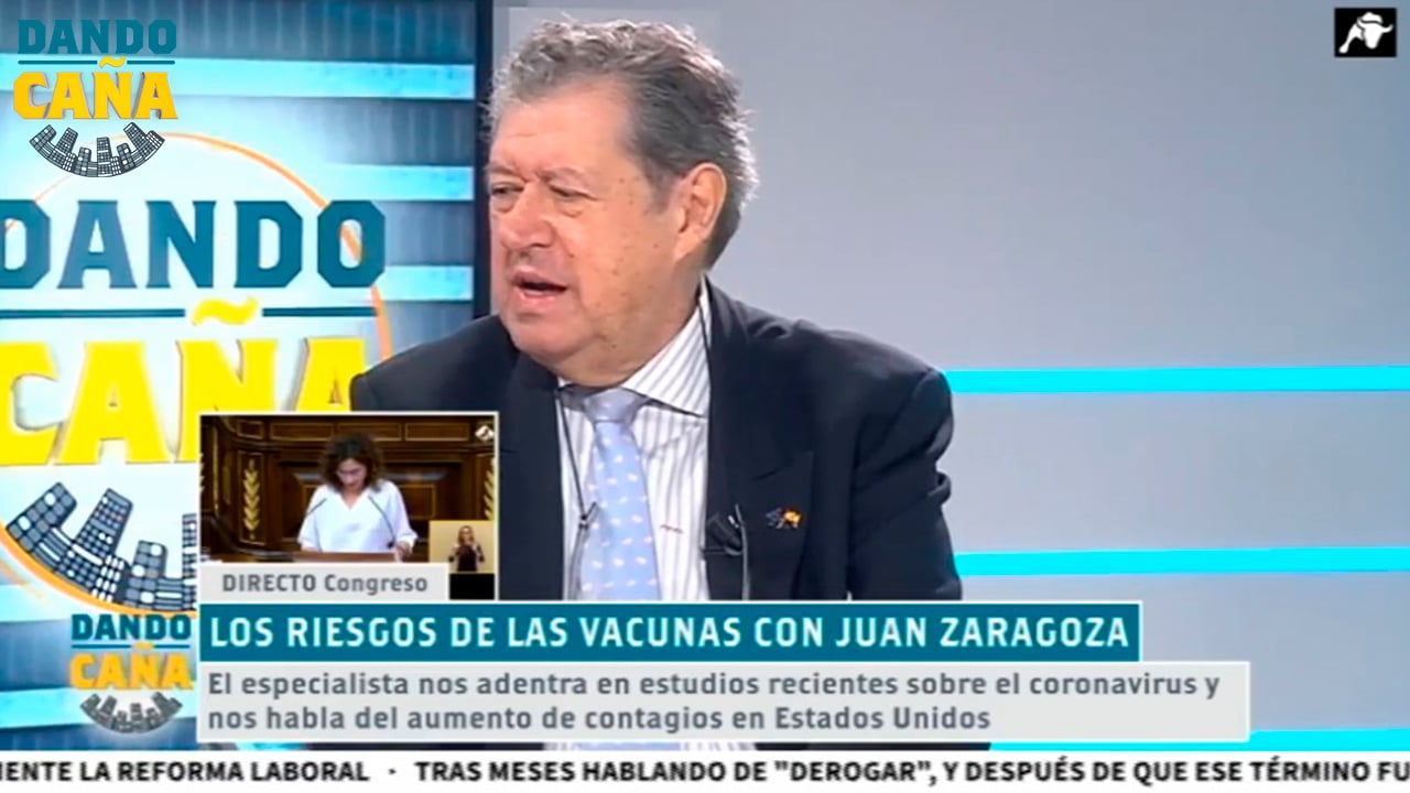 El alegato de Enrique Calvet a favor de la vacunación frente a Juan Zaragoza