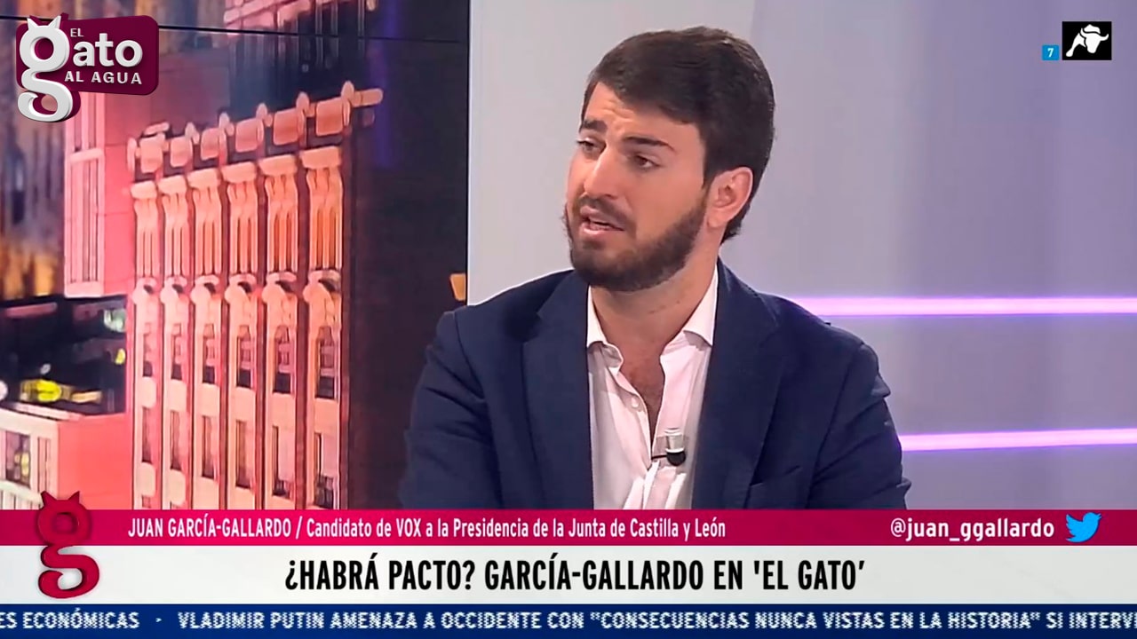 ¿Habrá pacto entre PP y VOX en Castilla y León? García-Gallardo responde