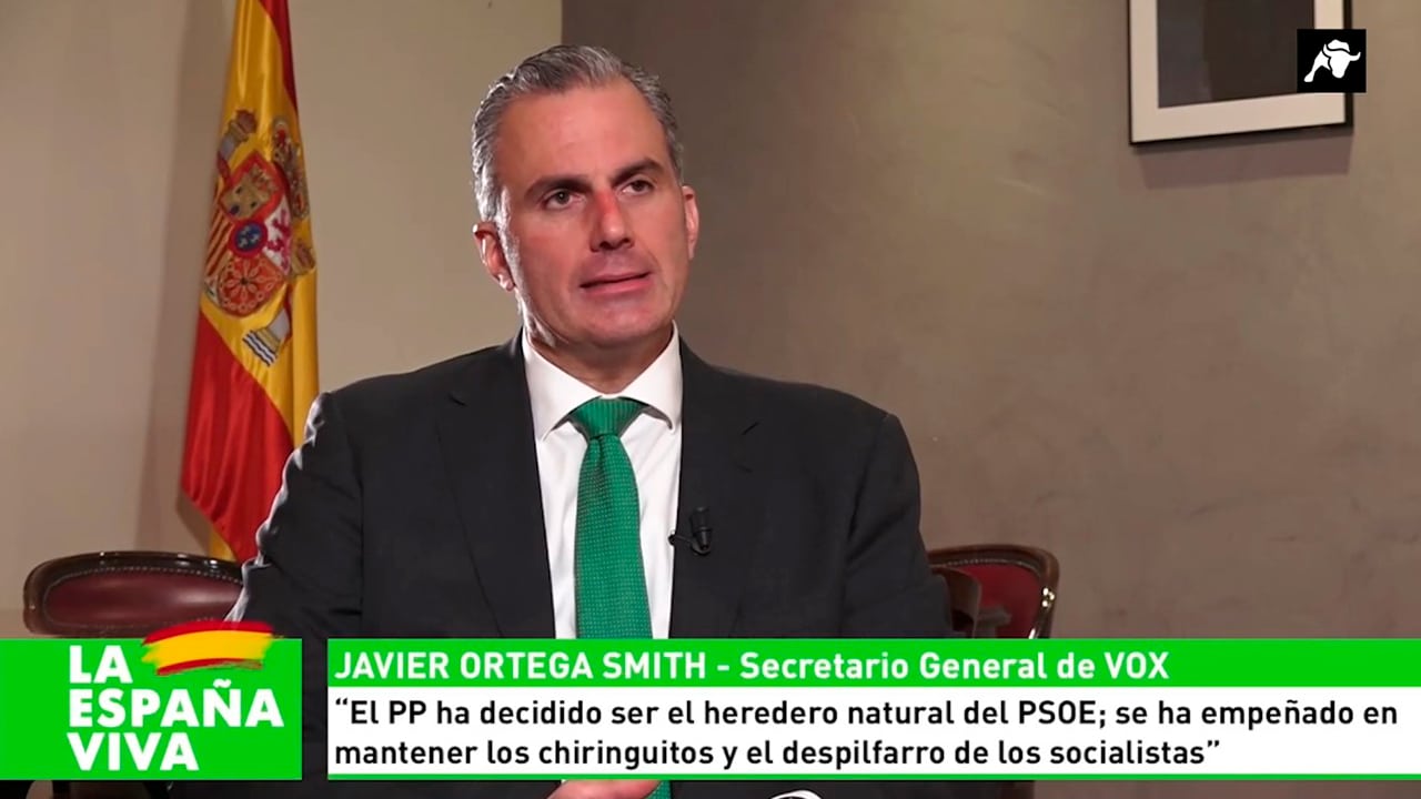 Entrevista a Ortega Smith sobre el acercamiento entre el PP y el PSOE