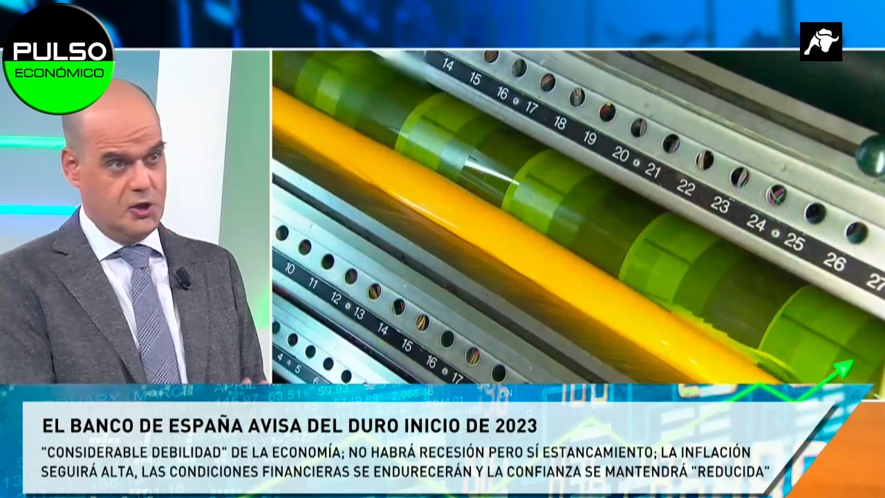 El banco de España avisa del duro inicio de 2023