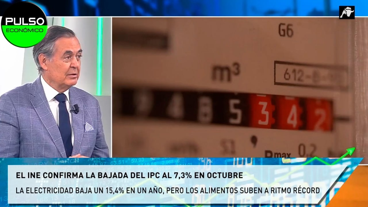 El INE confirma la bajada del IPC al 7,3% en octubre
