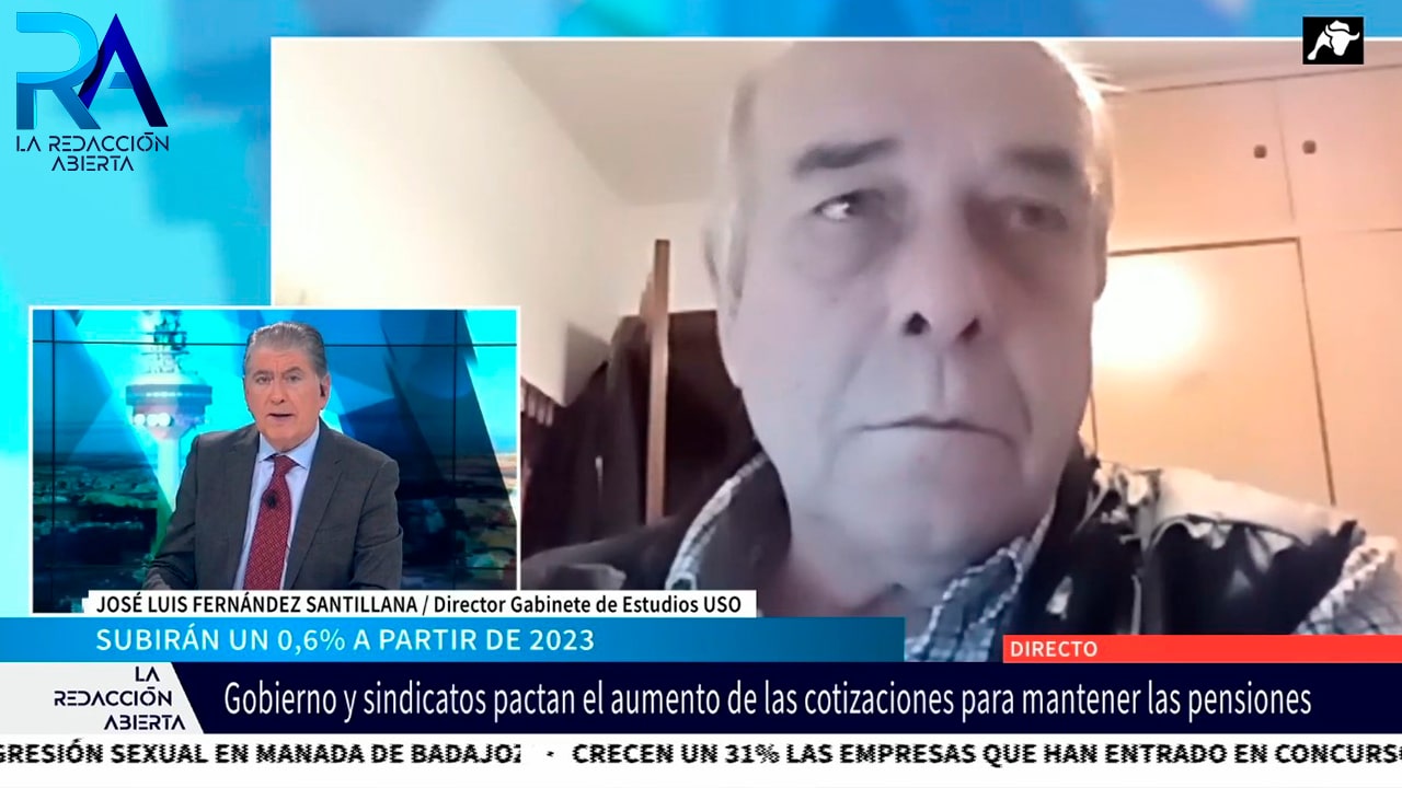 José Luis Fernández explica el futuro aumento del 0,6% de la cotización de la Seguridad Social