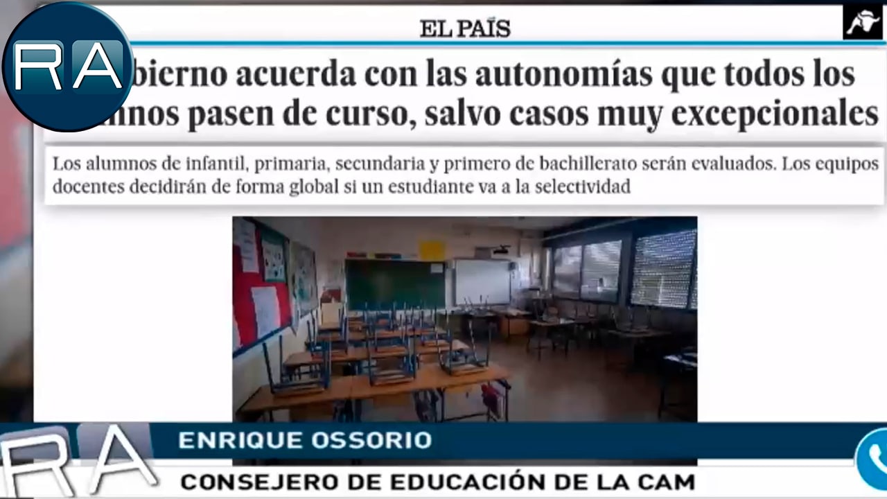 Enrique Ossorio: ‘el ministerio de educación ha demostrado su ineficiencia’