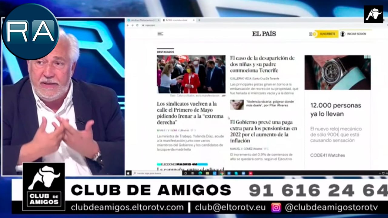 Julio Ariza desmonta en 4 minutos el ‘periodismo’ de la izquierda
