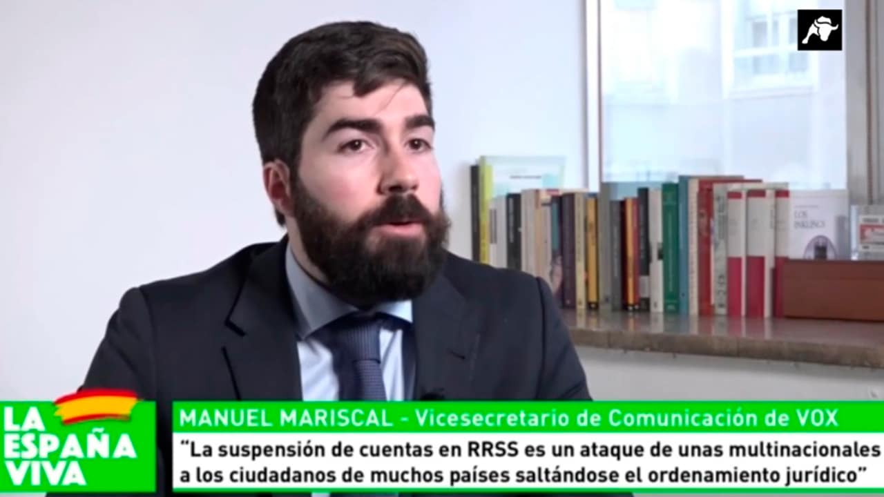 Entrevista a Manuel Mariscal sobre la censura en redes sociales