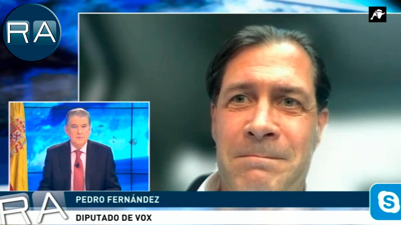 Pedro Fernández explica la petición de VOX de recuperar el Trasvase del Ebro