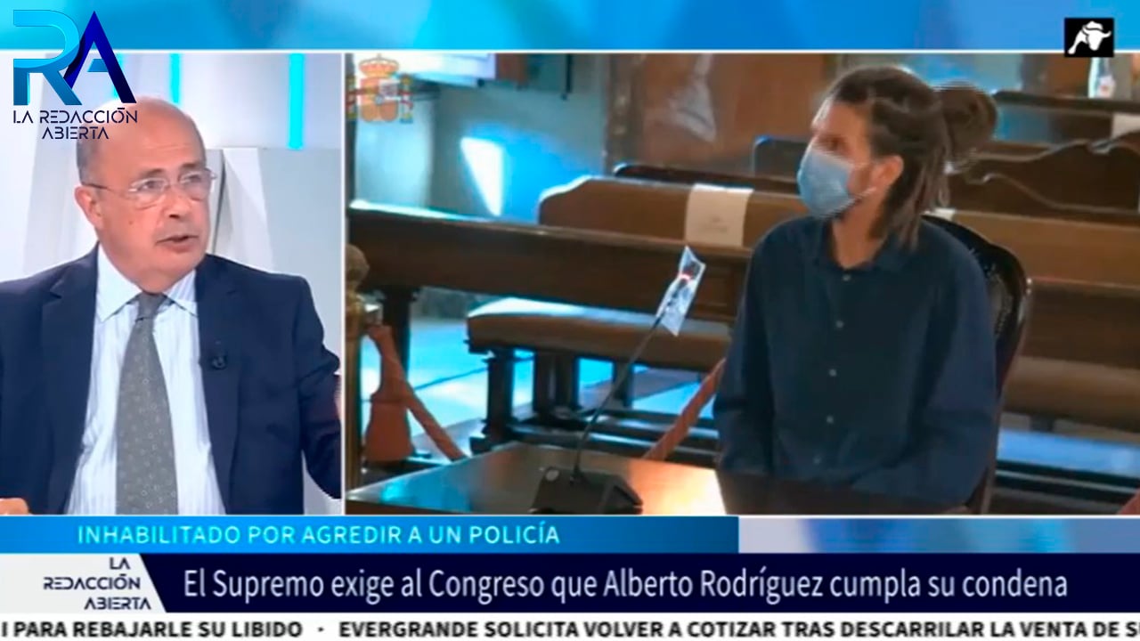 Ignacio Gil Lázaro, diputado de  VOX, habla sobre la inhabilitación de Alberto Rodríguez