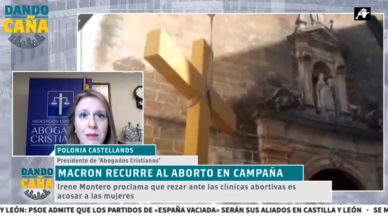 Abogados Cristianos impone una querella por el derribo de la cruz de Aguilar de la Frontera