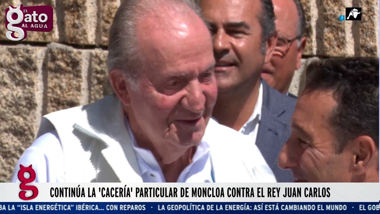 Continúa la ‘cacería’ particular de Moncloa contra el Rey Juan Carlos