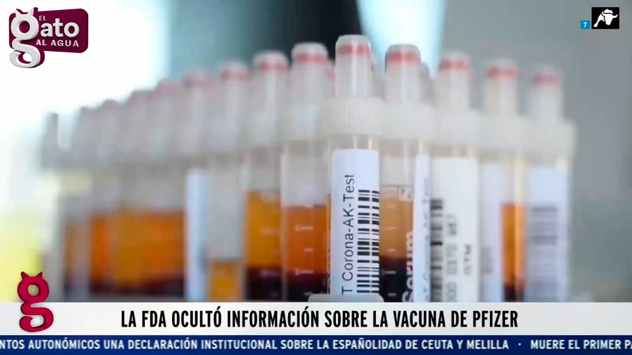 La FDA estadounidense, obligada a publicar documentos ocultos sobre la vacuna de Pfizer