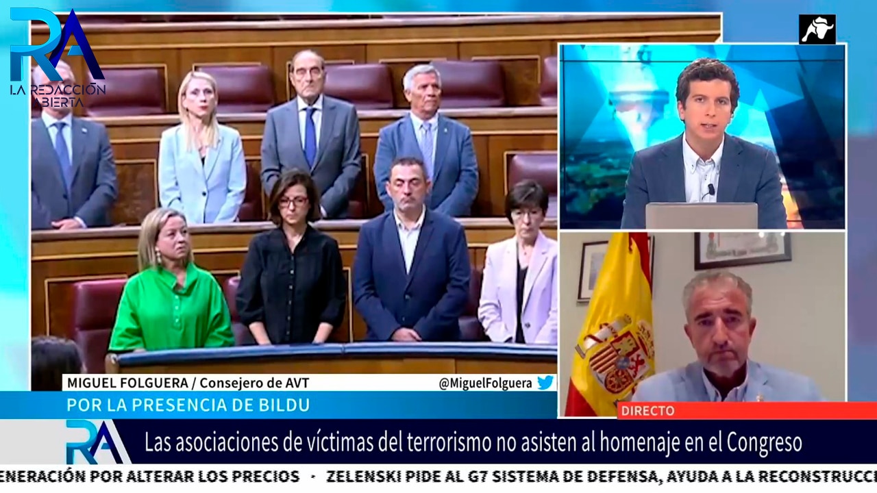 Miguel Folguera (AVT): ‘Han vuelto a demostrar que están con los terroristas y no con las víctimas’
