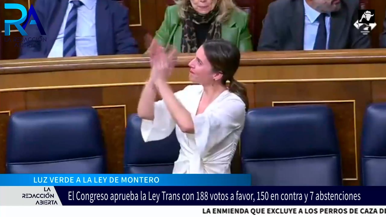 Irene Montero gana la lotería: el Congreso aprueba la ‘Ley Trans’ con el apoyo del PSOE