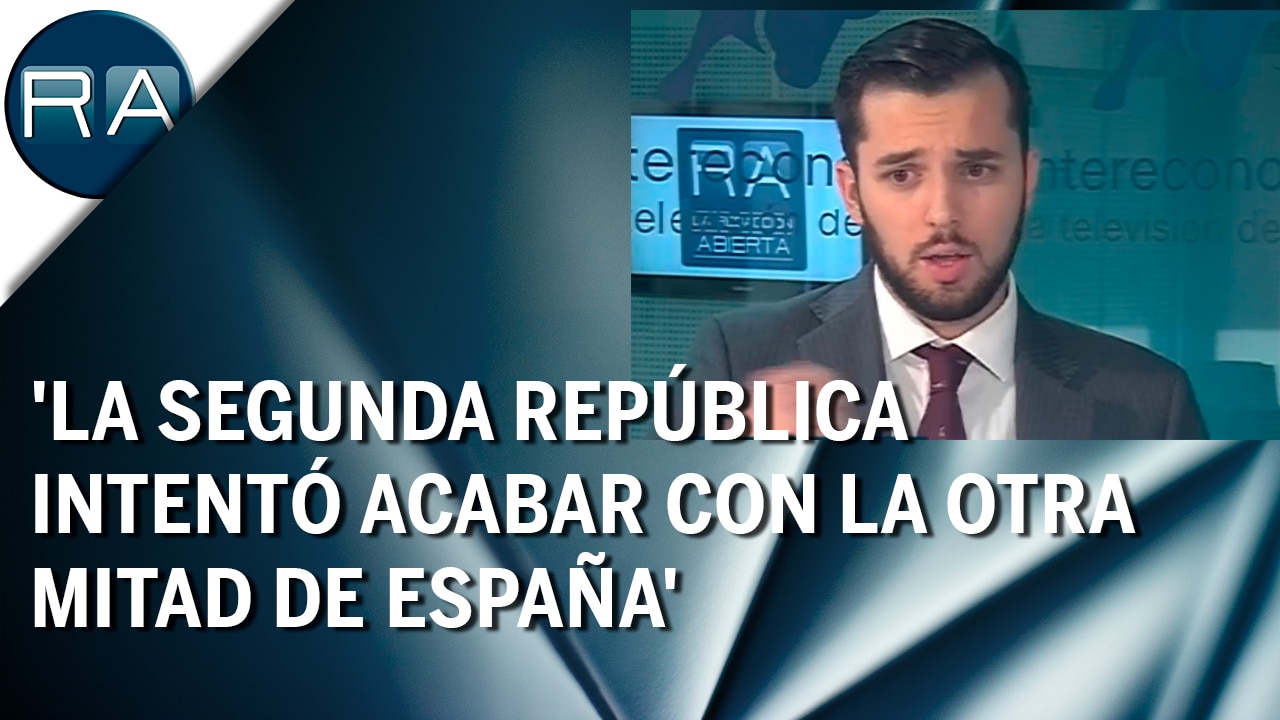 Álvarez: ‘La Segunda República intentó acabar con la otra mitad de España’