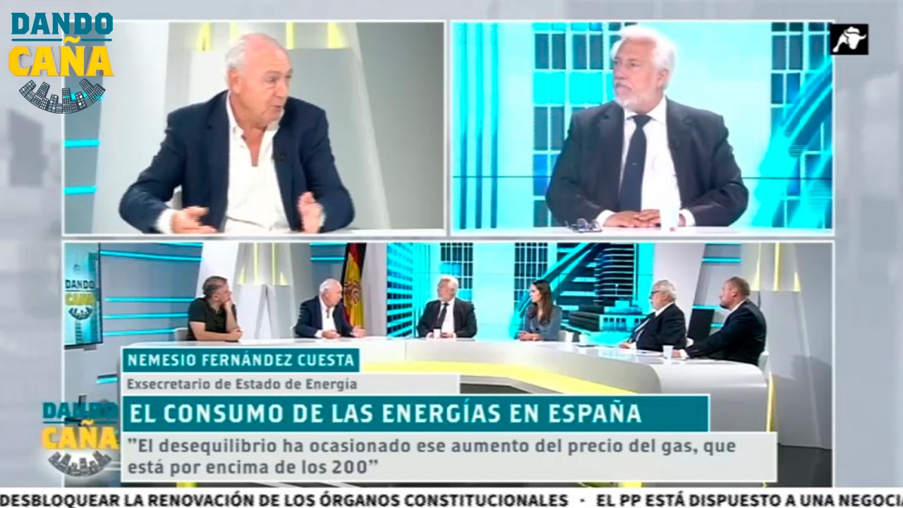 Nemesio Fernández Cuesta analiza la crisis energética por el gas natural