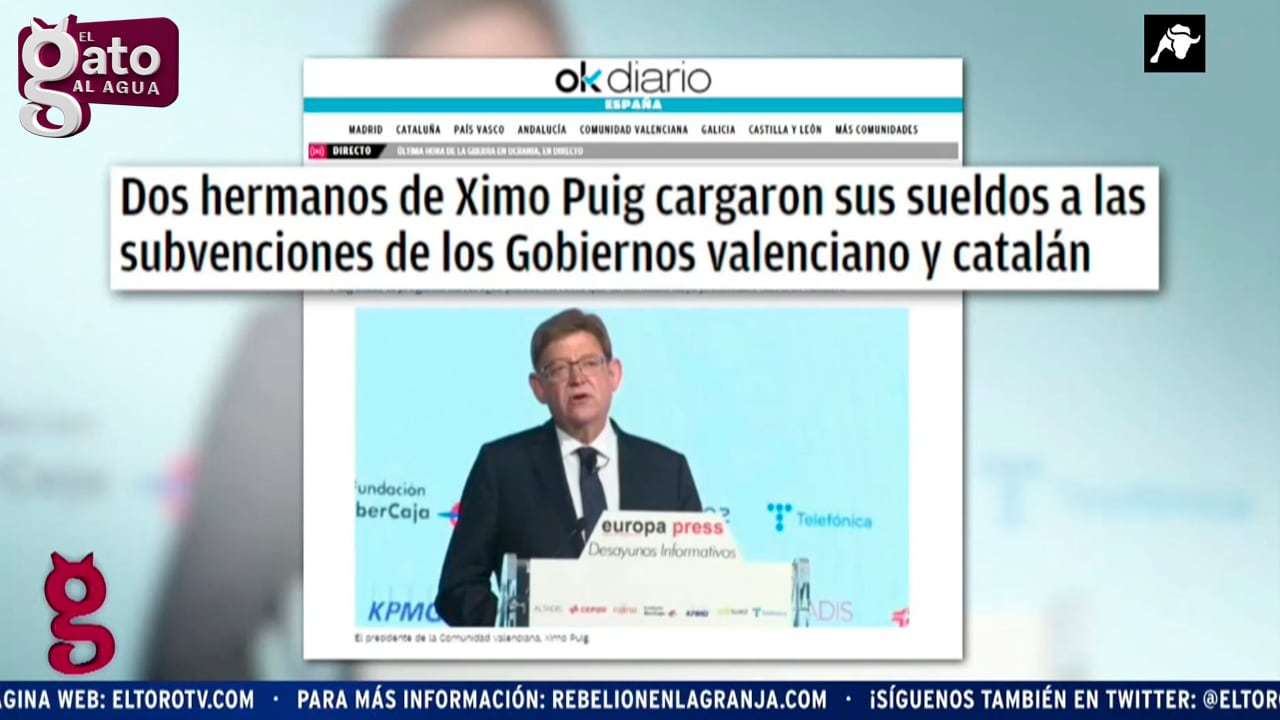 El hijo de Ximo Puig también está en el ajo de las subvenciones en Valencia