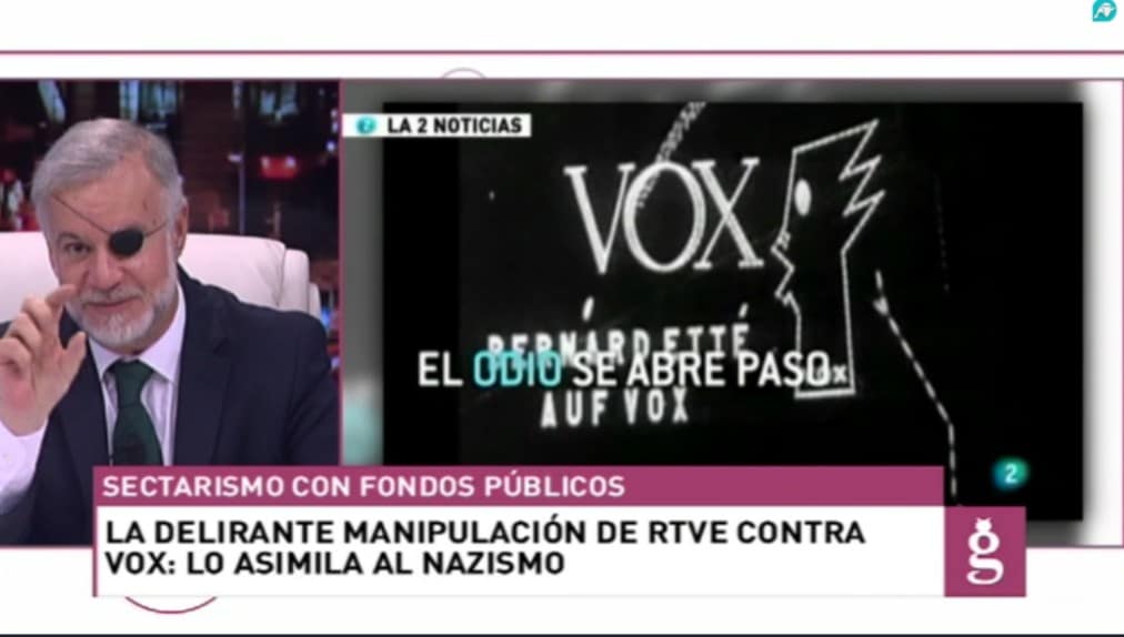 Demostrado: TVE manipula a los ciudadanos con VOX