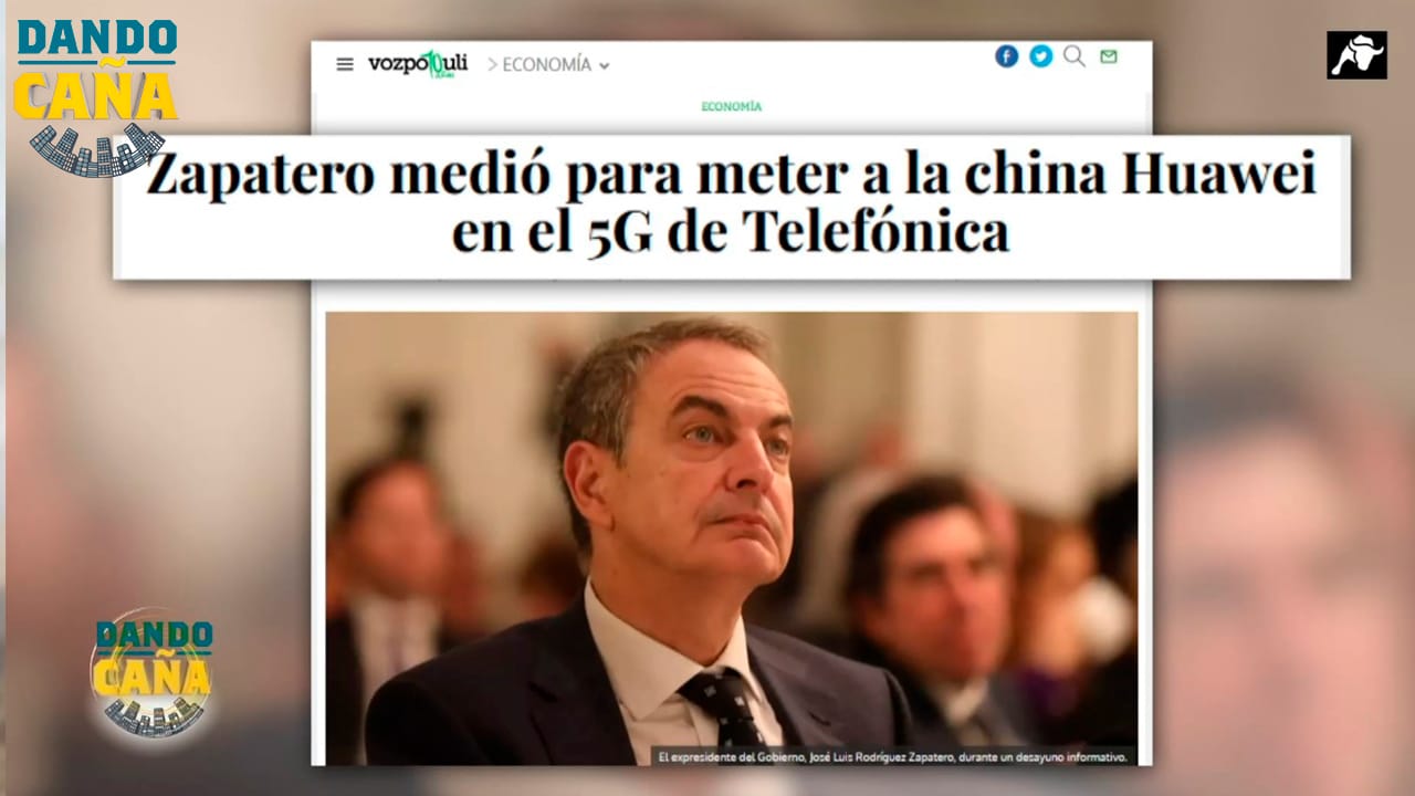 El último movimiento escandaloso de Zapatero: presionó para meter a Huawei en el 5G de Telefónica