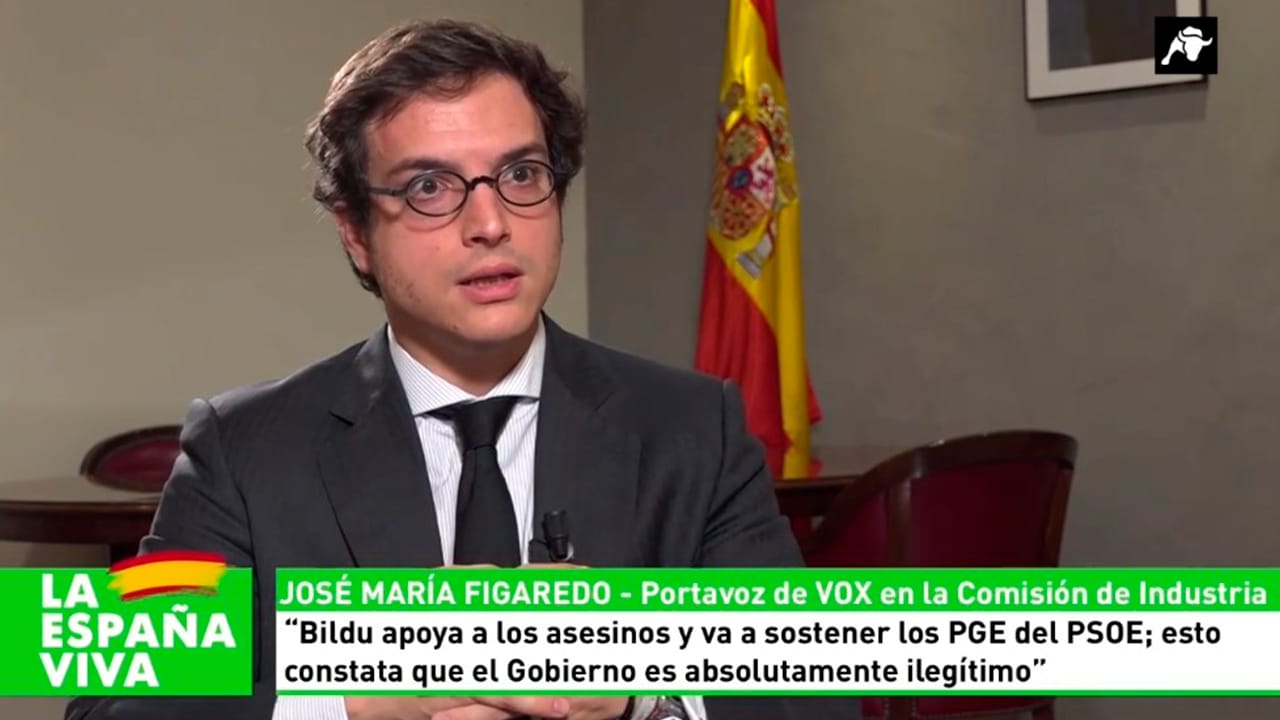 José María Figaredo (VOX): ‘El PP es un cooperador necesario en el blanqueamiento de ETA’