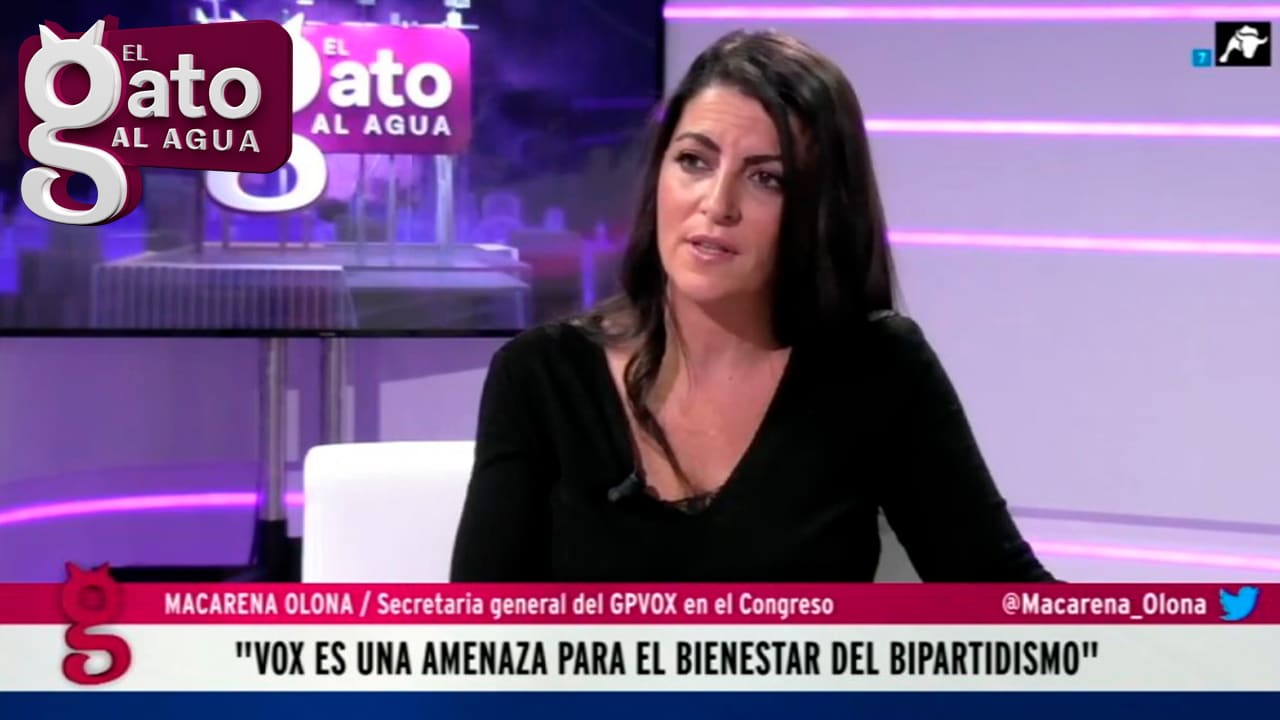 Macarena Olona: ‘VOX es una amenaza para el bienestar del bipartidismo’