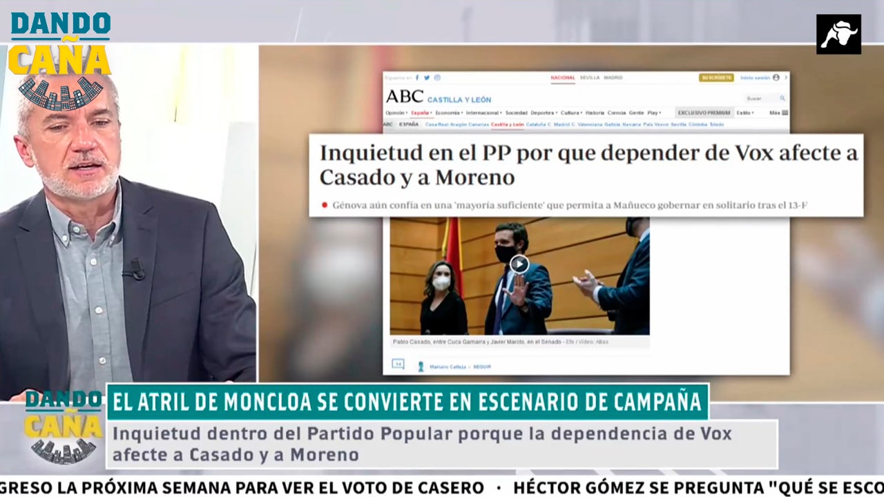 Mariano Calleja ve inquieto al PP por tener que depender de Vox tras las elecciones de CyL
