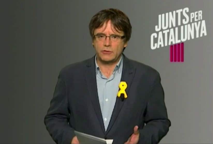Puigdemont, candidato a las elecciones europeas