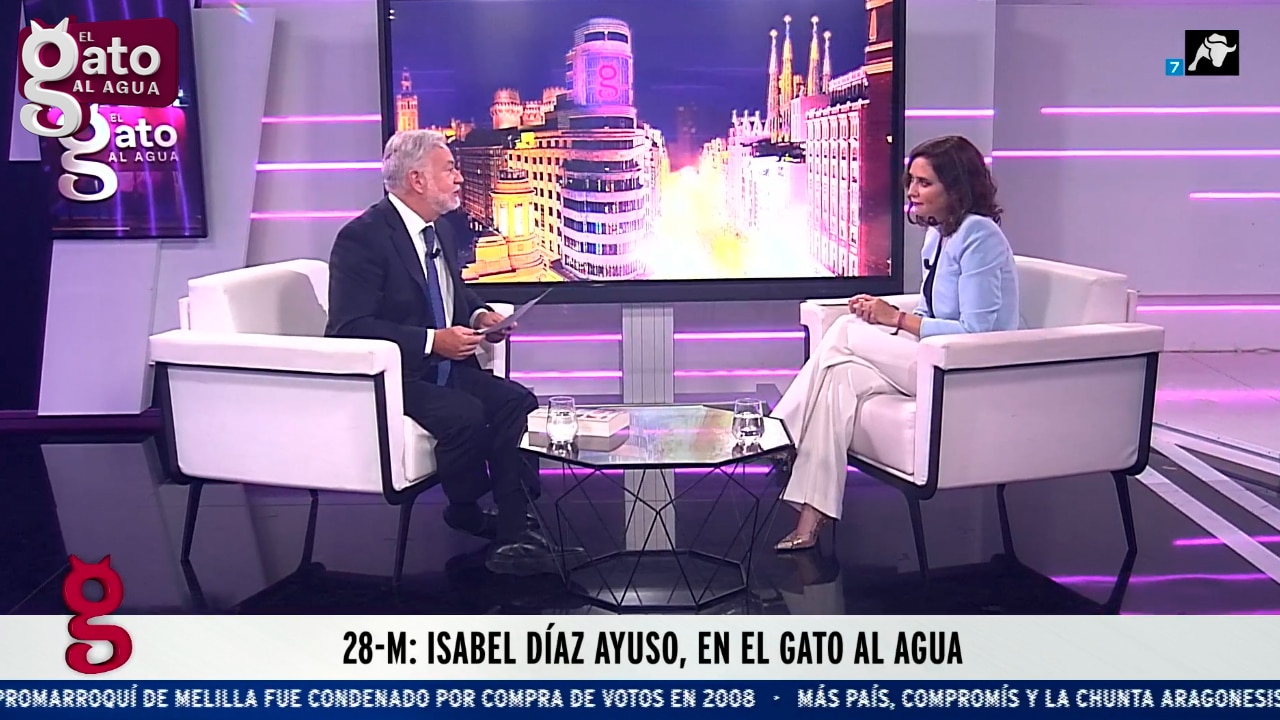 28M: Isabel Díaz Ayuso en El Gato al Agua | 23/05/23 | Entrevista Completa