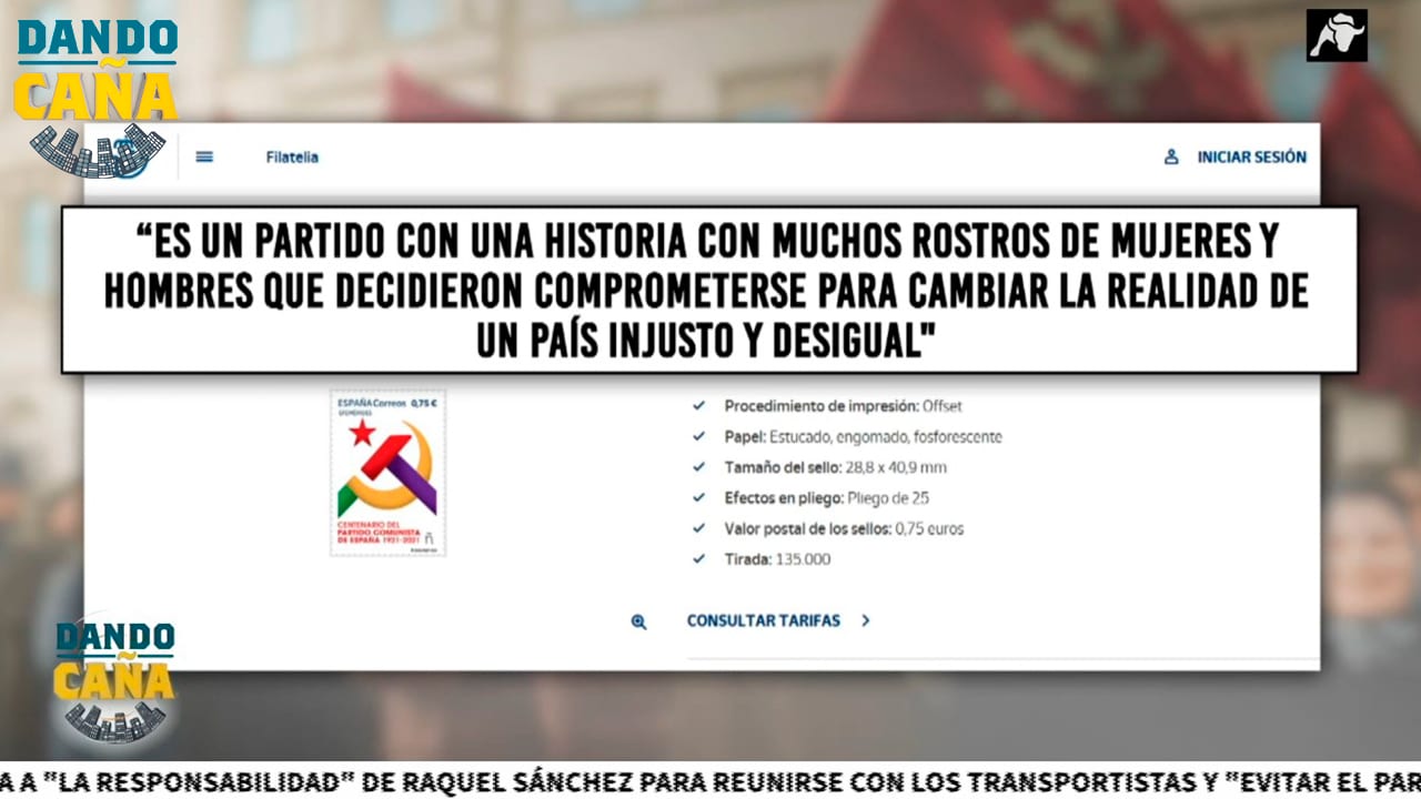 Correos se olvida de los asesinatos del Partido Comunista y lanza un sello por su centenario