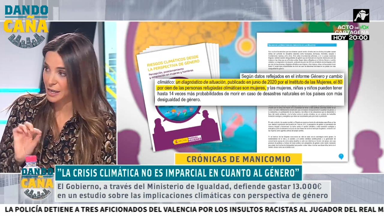 Montero defiende gastar 13.000 euros en un informe sobre cambio climático con perspectiva de género