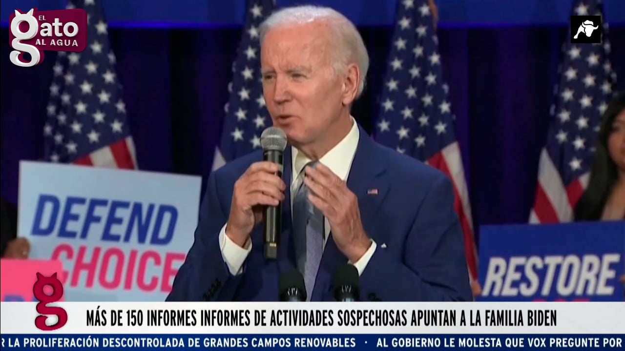 Más de 150 informes de actividades sospechosas apuntan a la familia Biden