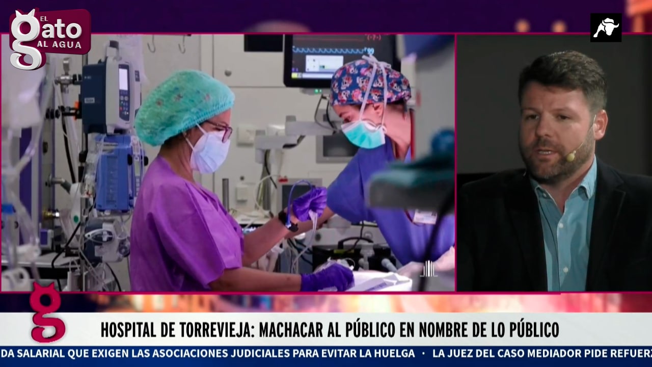 Jorge Esteve sobre la reversión de la gestión privada del Hospital de Torrevieja