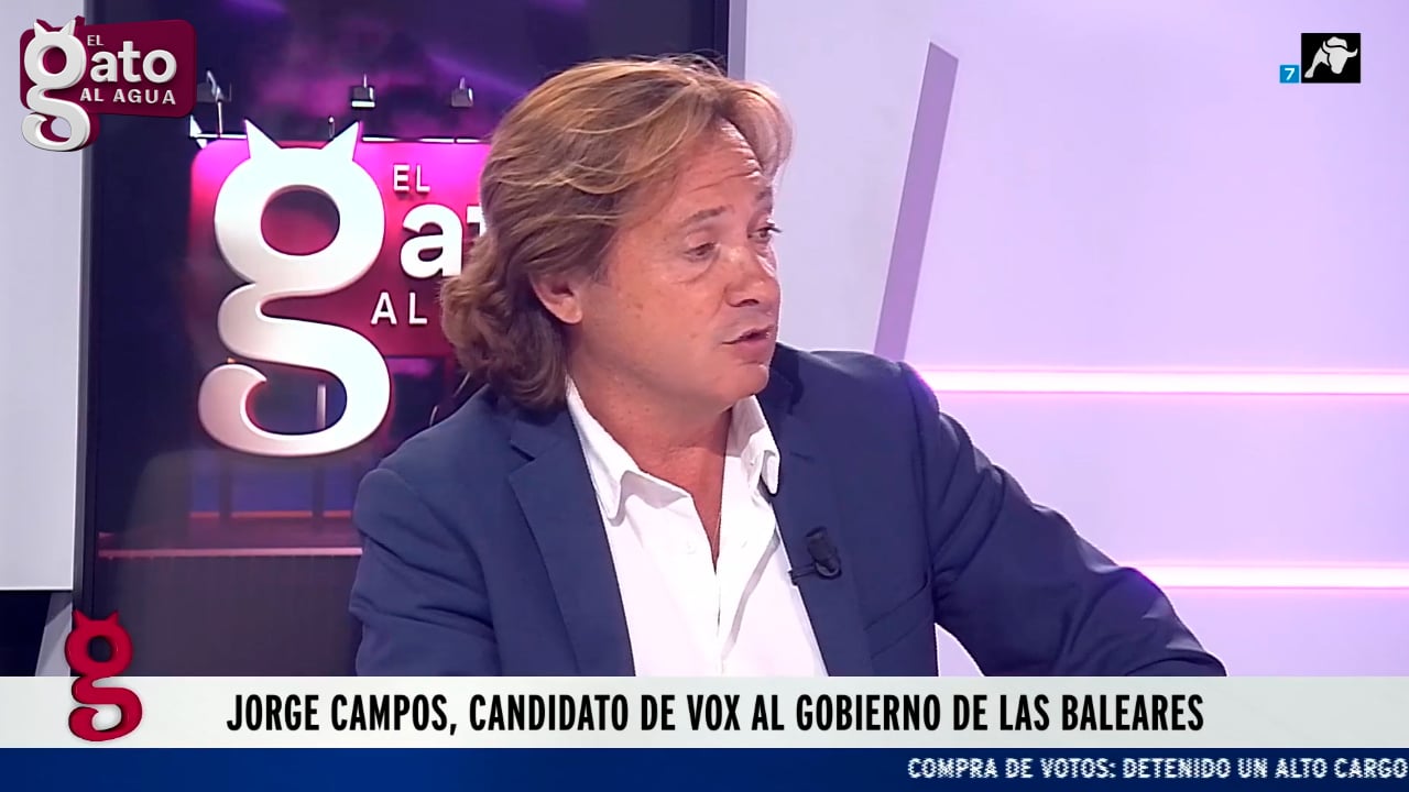 Jorge Campos: ‘Sólo por el caso de las menores tuteladas Baleares nadie debería votar al PSOE’