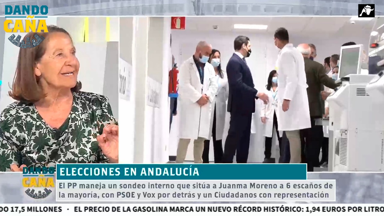 Mazaly Aguilar: ‘Macarena va a pegar un baño a Moreno Bonilla de aquí te espero’
