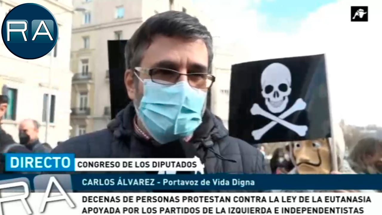 Entrevistamos a los manifestantes en contra de la ley de eutanasia