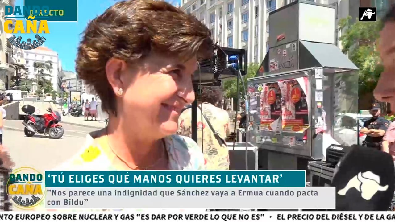 María San Gil: ‘Me parece una indignidad que Sánchez vaya a Ermua cuando pacta con Bildu’