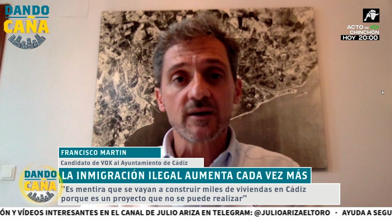 Entrevista Francisco Martín (VOX Cádiz): ‘Tiene que haber más agentes locales’