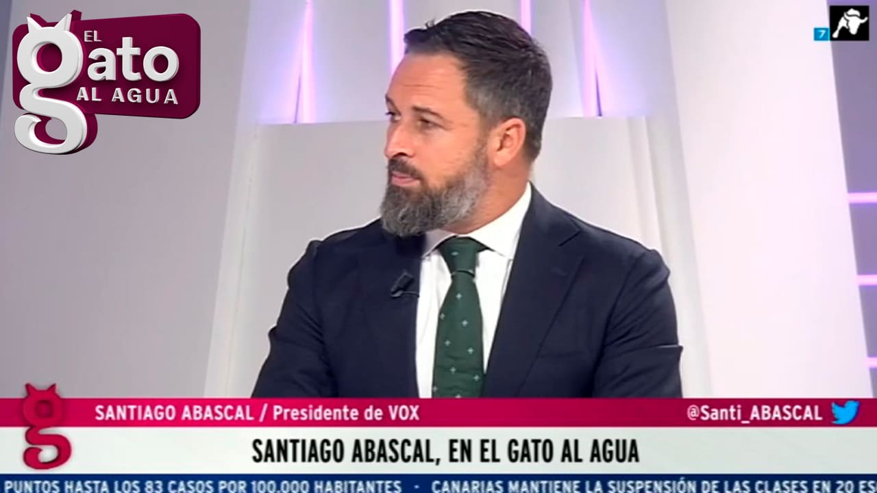Entrevista completa Santiago Abascal en el Gato al Agua | 20/09/21