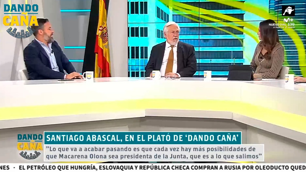 Entrevista completa a Santiago Abascal en exclusiva en Dando Caña | Elecciones Andalucía | 31/05/22