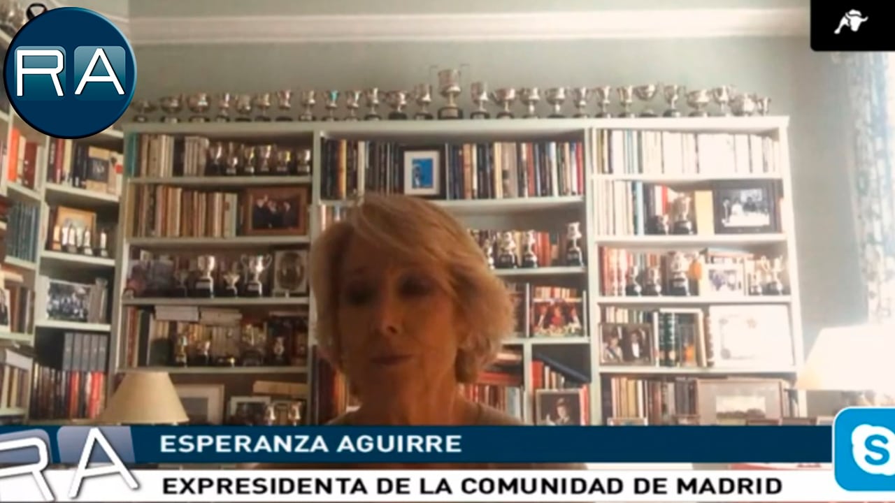 Esperanza Aguirre responde en El Toro TV a los insultos de Pablo Iglesias en el Congreso