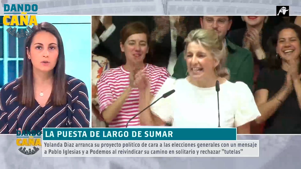 Puesta de largo de Sumar: sin alfombra roja es el comunismo de siempre, ¿Yolanda Díaz o Iglesias?