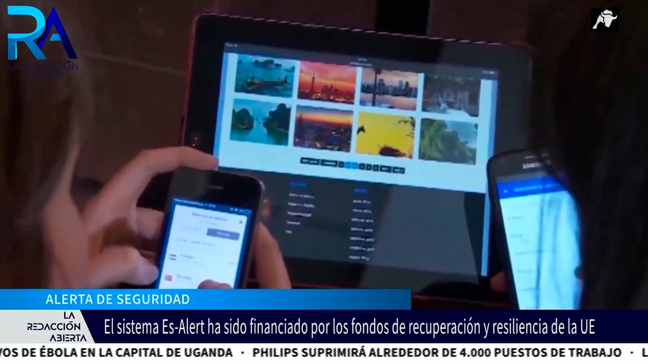 Interior prueba alertas a los móviles para avisar de emergencias o catástrofes